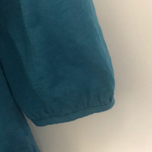 Cute teal color top from St John’s Bay!  Size XL - Picture 3 of 5